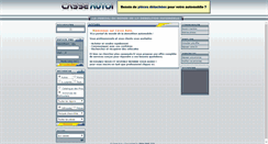 Desktop Screenshot of casseauto.fr
